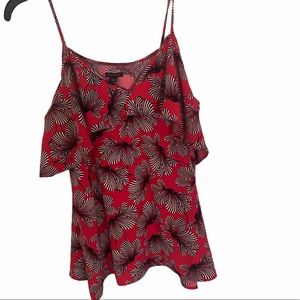 Ann Taylor Cold Shoulder Blouse